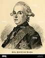 El Príncipe Enrique de Prusia, General prusiano, retrato de ...