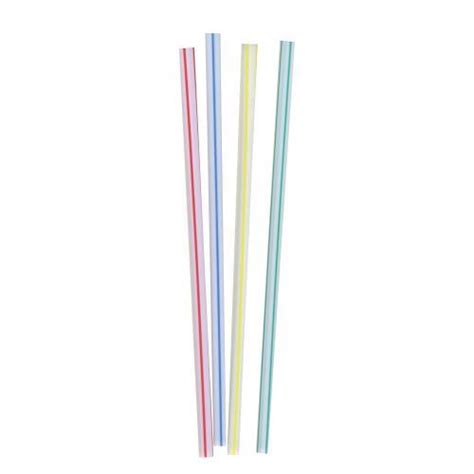 Plastic Multicolor Straight Jumbo Straw For Drinks At Rs 10piece In