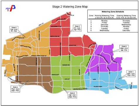 Plano Texas Zip Code Map Time Zones Map