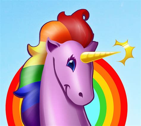 Background Rainbow Unicorn