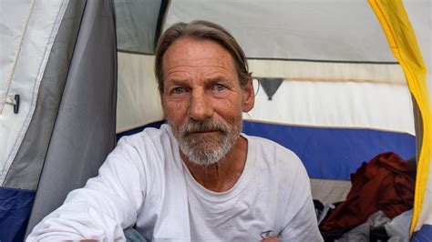 Elderly Homeless Man Living In A Tent As A Retirement Plan Youtube