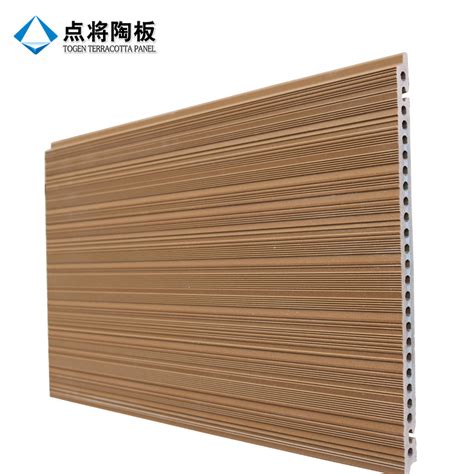 18mm Terracotta Wall Panel For Wall Cladding China Terracotta