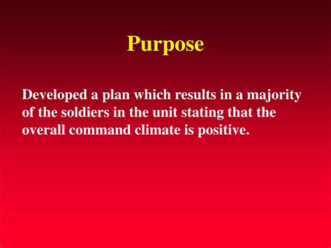 Ppt Establish A Positive Command Climate Powerpoint