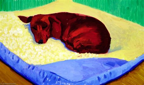 Dog Days By David Hockney
