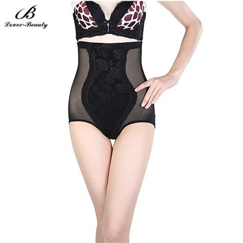Lover Beauty Lace Slimmer Thin Butt Lifter Embroidery Body Shaper High Waist Hooks Front Tight