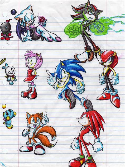 Misceláneo Sonic Characters Sonic Forever Fan Art 14383372 Fanpop
