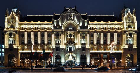Gresham Palace In Hungary Budapest Image Free Stock Photo Public