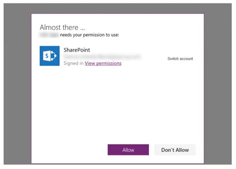 End User Receives Pop Up Asking For Permission When Launching Powerapps