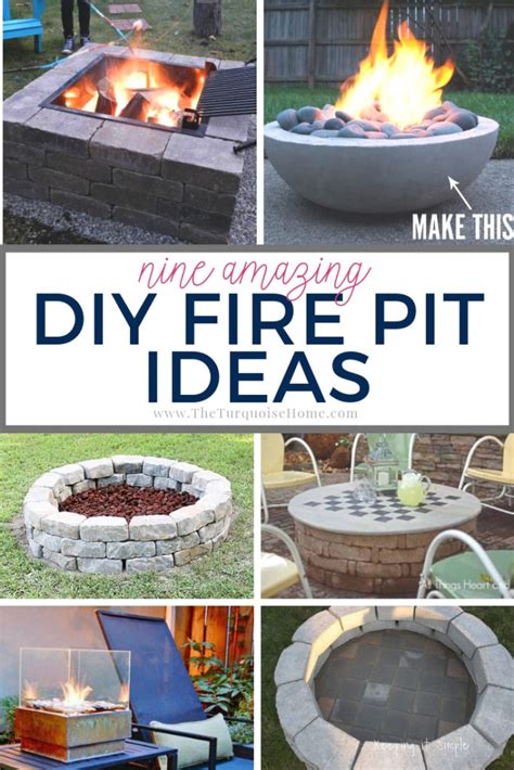 Diy Fire Pit Ideas Options To Buy The Turquoise Home
