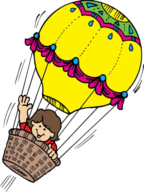 Cartoon Hot Air Balloon Clipart Clip Art Library