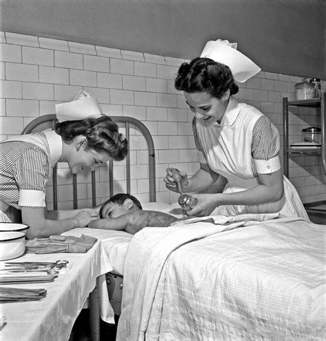History In Photos Nurse Training