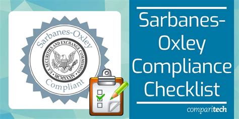 Sox Compliance Checklist Plus Best Compliance Tools Trials And Demos