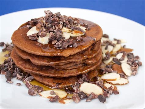 Chocolate Almond Pancakes Create Mindfully