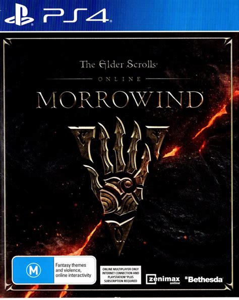 The Elder Scrolls Online Morrowind Ps4 Super Retro Playstation 4