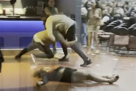 woman knocked unconscious during brawl at chris brown concert