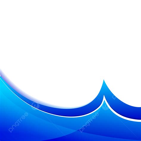 Abstract Blue Wavy Business Style Background Background Abstract