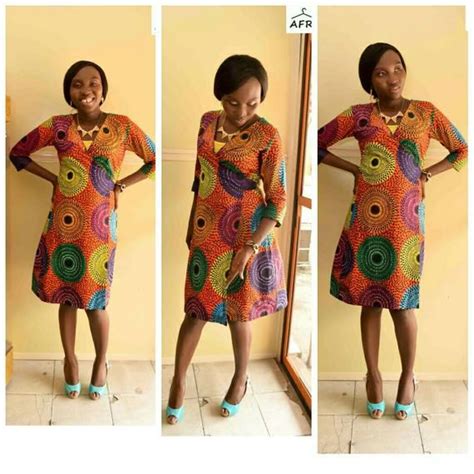 Multicoloured Record African Print Ankara Stoned Wrap Dress By Etsy African Print African