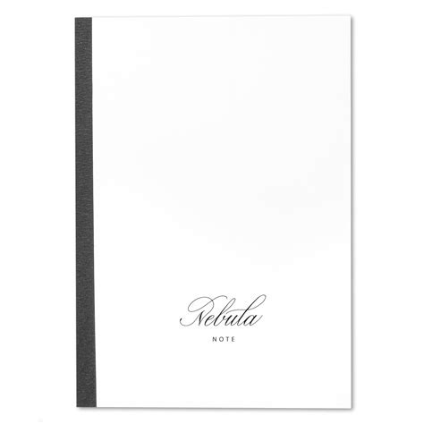 Colorverse Nebula Note A5 Notebook Japanese Paper 64g White Blank