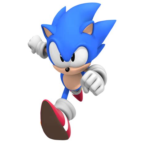 Classic Sonic The Hedgehog Render Wttp14 Sonic The Hedgehog