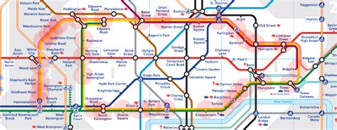 Circle Line Map London Underground Tube