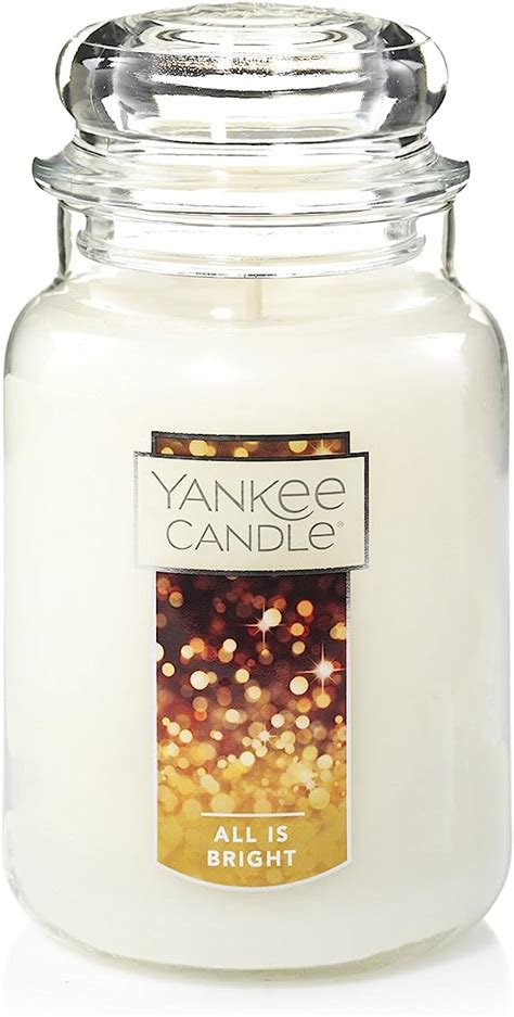 Yankee Candle All Is Bright Scented Classic 22oz Large Jar