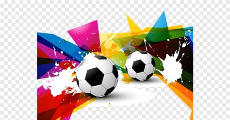 Illustration Of Soccer Balls Graphic Design Football Illustration