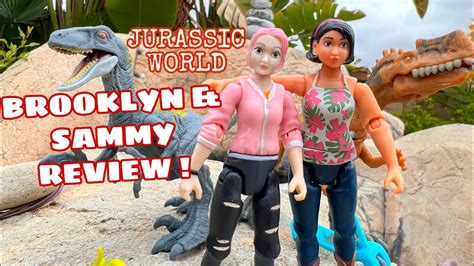 Jurassic World Camp Cretaceous Brooklyn And Sammy Story Pack Review Youtube