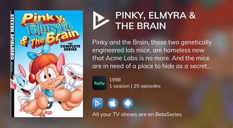Where To Watch Pinky Elmyra The Brain Tv Series Streaming Online Betaseries Com