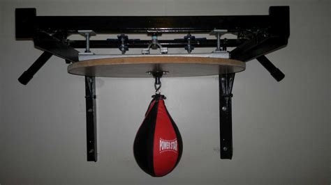 Diy boxing speed bag station that stows. How To Set Up A Speed Bag At Home - Bag Poster