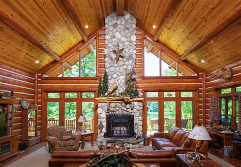 Our wilderness cabins are situated on beautiful, rugged and private properties that overlook lakes, rivers and meandering creeks, all with varying levels of remoteness to suit your personal adventure. Looking into the Great Room from the Foyer. Stone ...