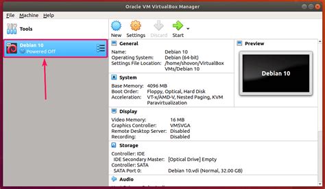 Installing Debian 10 On Virtualbox Linux Hint