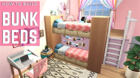 How To Build Bunk Beds In The Sims 4 After Patch 😍 Step By Step