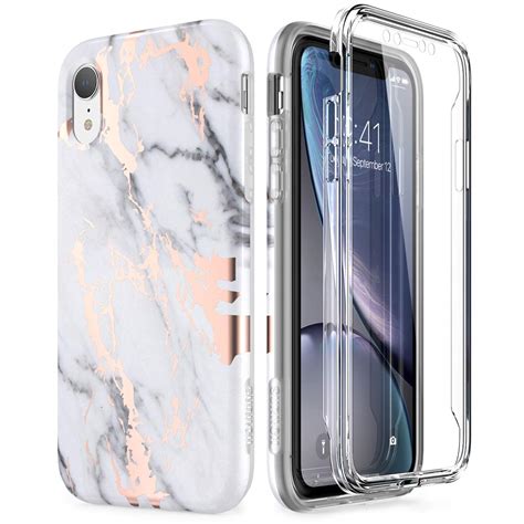 Iphone Xr Case Built In Screen Protector Full Body Protection Cover