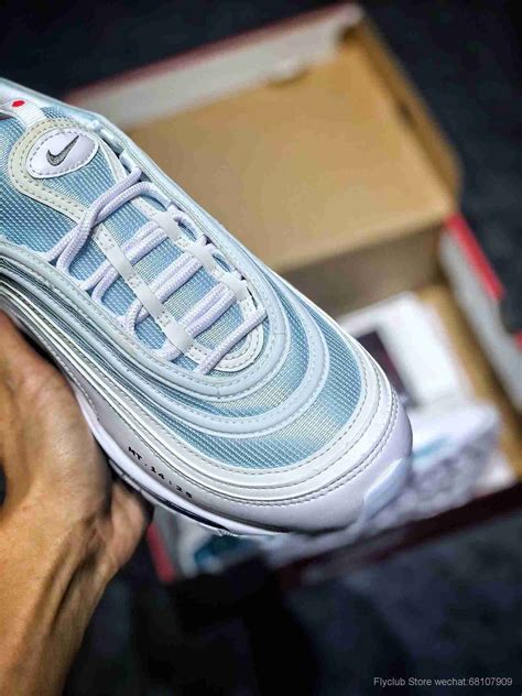 Let me know what you think about these shoes and lets try to. 潮牌MSCHF x INRI Nike Air Max 97 "Jesus Shoes" "圣水白冰蓝灰黑3M ...
