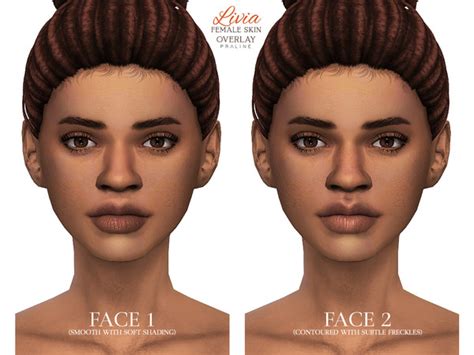 Sims 4 Livia Skin Female By Pralinesims Realistic Ski
