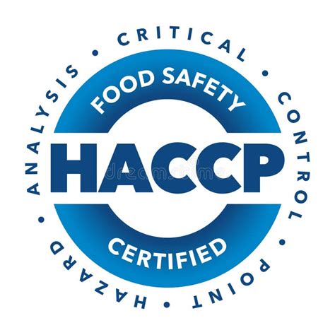Hazard Analysis And Critical Control Point Certified Hac Text On My