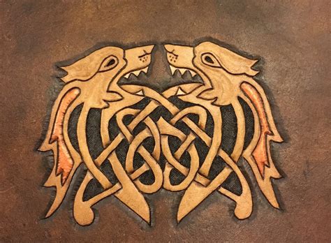 Celtic Carving - Figure Carving - Leatherworker.net
