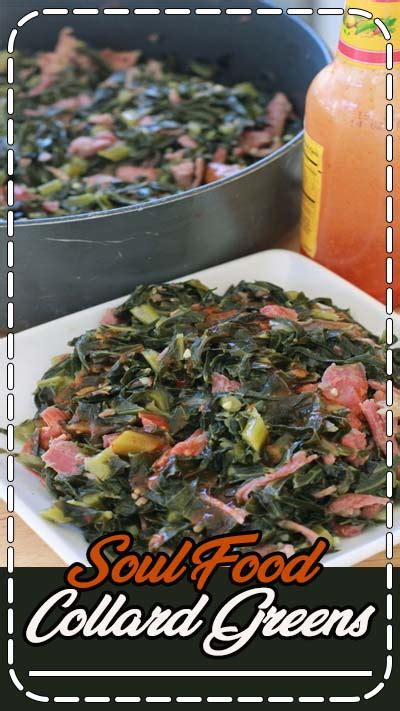 Southern collard greens are a staple in soul food homes. Soul Food Collard Greens - Healthy Living and Lifestyle