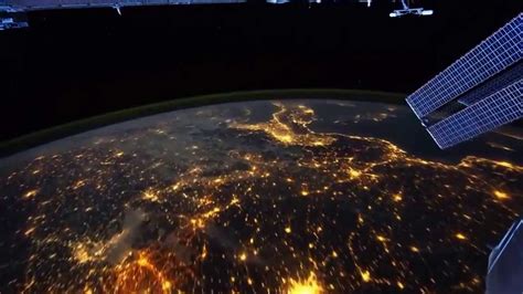 Wonderful View Of World From Satellite Youtube