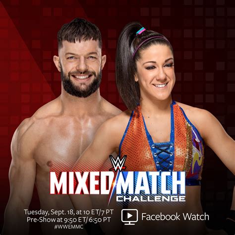 Finn Bálor And Bayley Facebook Mix Match Wwe Womens Challenges