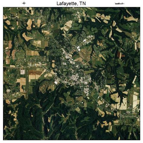 Aerial Photography Map Of Lafayette Tn Tennessee
