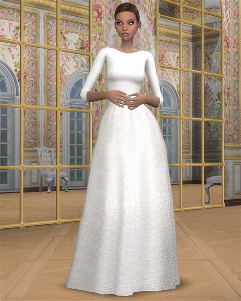 Odette Dress Sentate X Joliebean X Hfo Collaboration The Sims 4