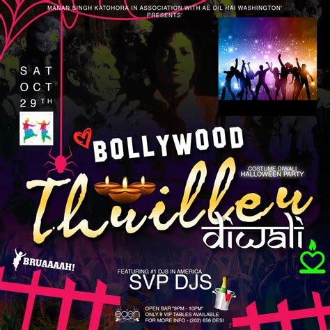 One And Only Bollywood Thiriller Diwali Halloween Party 2016 With Open