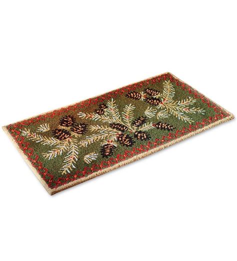 Newchic offer quality fireplace rugs at wholesale prices. Fire Resistant Pine Cone Fireplace Hearth Rug, 100% Hooked ...