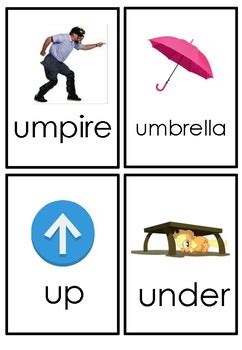 Words beginning with u phonics. Letter U Flashcards by Fairies and Unicorns | Teachers Pay ...