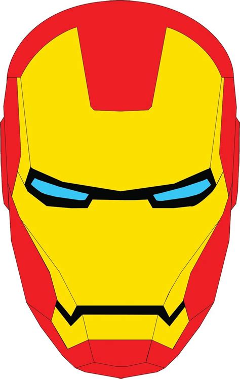 Iron Man Face Drawing At Getdrawings Free Download