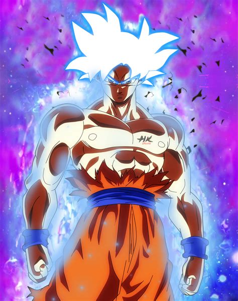 However, the situation started to change when goku suddenly transformed into his new form: Goku Mastered Ultra Instinct Full Version Aura by ...