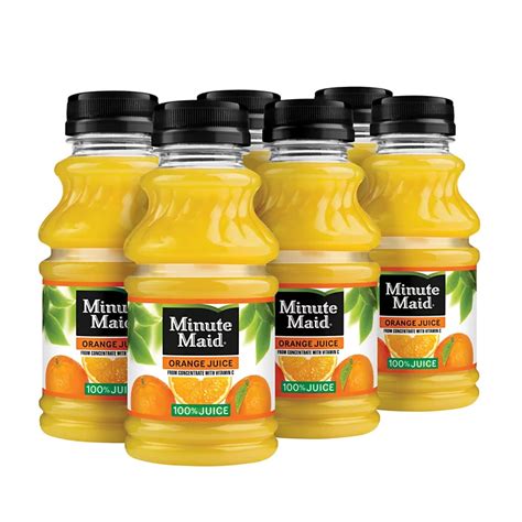 Minute Maid Apple Juice With Vitamin C Fruit Juice Drink 6 Pk