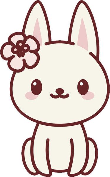 Cute Baby Country Animal Bunny Rabbit Vinyl Decal Sticker Shinobi