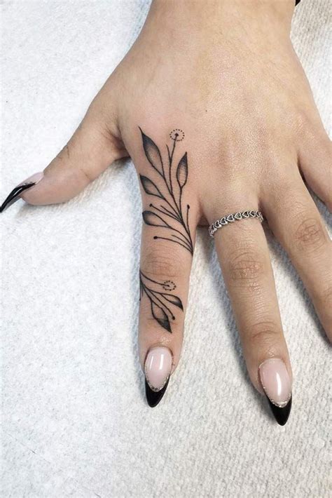 Finger Tattoos Simple Yet Unique Designs At Your Fingertips Tribal